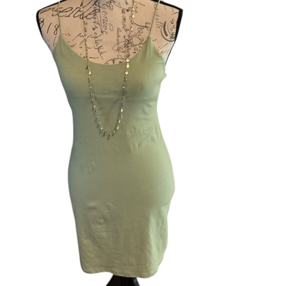 Fashion Nova Mint Green Mini Dress Medium